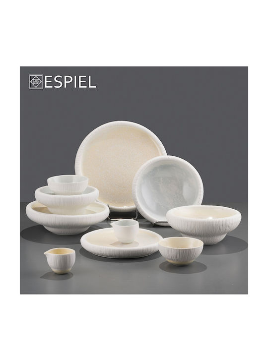 Espiel Zen Sun Чиния Паста от Порцелан Бежов с Диаметър 28см