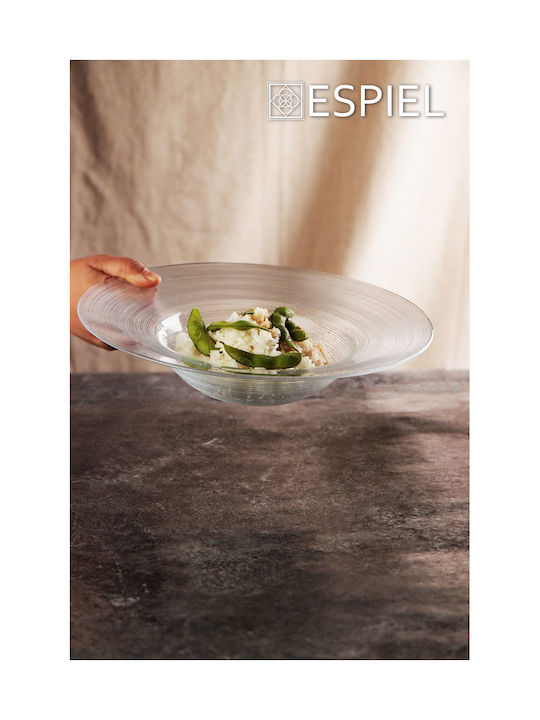 Espiel Circle Farfurie adâncă Transparent cu Diametru 29.5cm