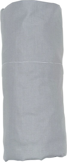 Baby Star Lenjerie De Patut Bebe Cu Cauciuc Gri 75x140cm Baby Star Lenjerie De Patut Bebe Cu Cauciuc Gri 75x140cm