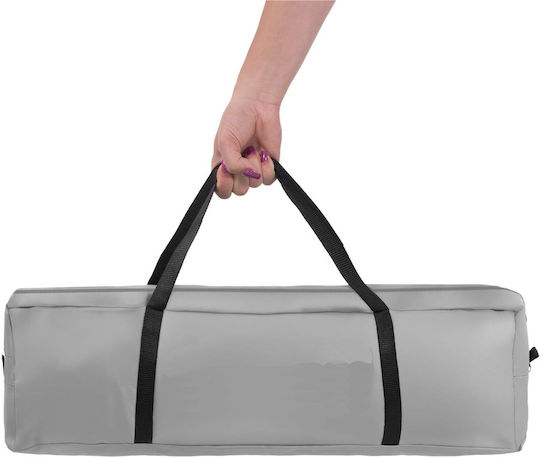 Cort De Camping De Iarnă Tunel Gri Pentru 4 Persoane 350x200x135cm