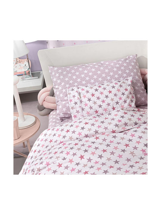 Guy Laroche Seturi de cearșafuri pentru bebeluși Pentru Patut Bumbac Pudră Roz 115x170buc 3buc