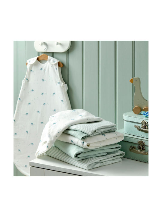 Mamas & Papas Baby Sheets Set Crib Cotton Beige 70x142cm 2pcs
