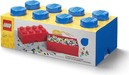LEGO din Plastic 8-Stud Albastru 50x25x17cm 1buc