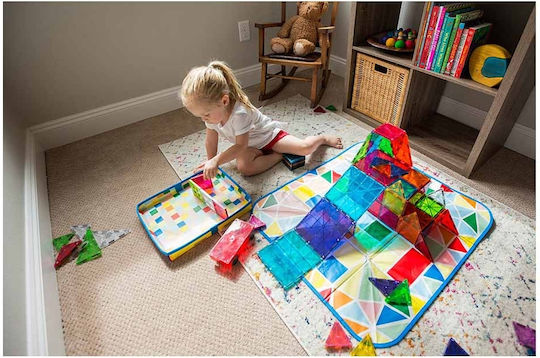 Magna-Tiles Kinder Aufbewahrungsbox Faltbar aus Stoff Mehrfarbig 1Stück