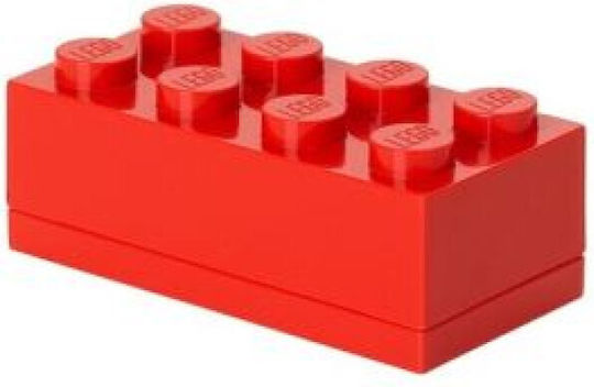 LEGO Παιδικό Κουτί Αποθήκευσης από Πλαστικό Κόκκινο