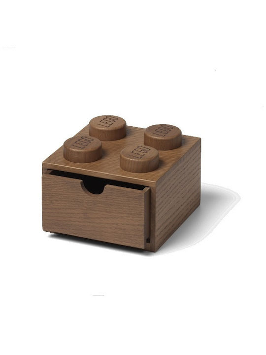 LEGO din Lemn Brick Maro 2x11cm 1buc