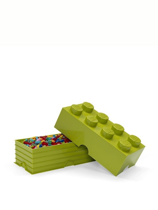 LEGO Παιδικό Κουτί Αποθήκευσης από Πλαστικό 8-Stud Πράσινο 50x25x17cm