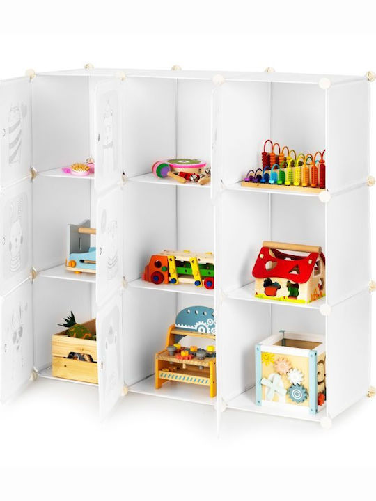 Ecotoys Kindergarderobe 9 Positionen Tiere Ecotoys Kindergarderobe 9 Positionen Tiere