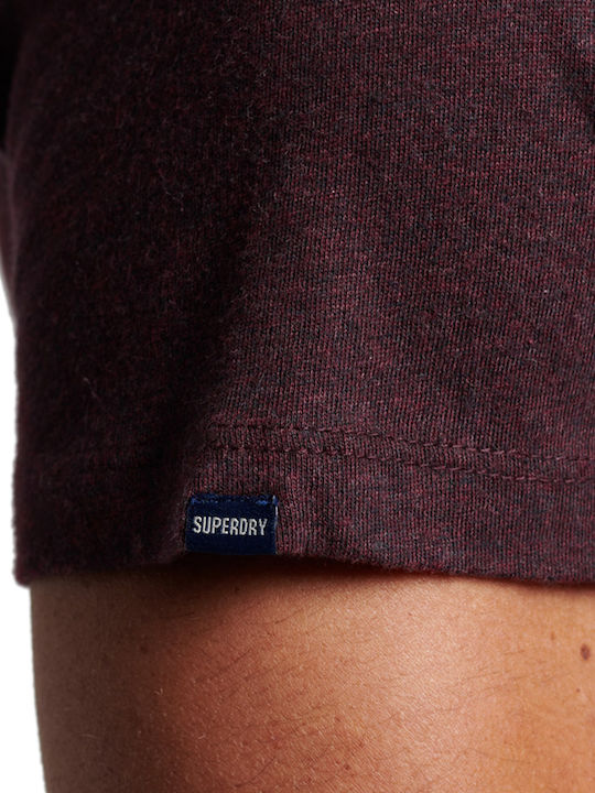 T-shirt Deepest Burgundy Grit