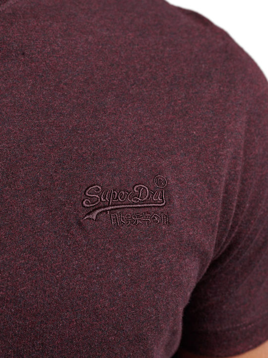 T-shirt Deepest Burgundy Grit