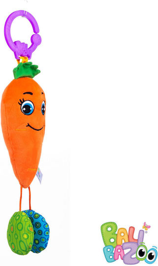 Balibazoo Pendant Toy for Car Carrot Bell for 0++ Months DD80238