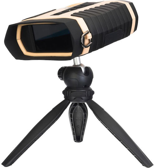 Levenhuk Atom Digital Dnb300 Binoculars Digital Night Vision 1-8x Zoom 35mm Lens 3" 800x640 Display Infrared Illumination Night Detection Range Up To 300 Meters Powered By 18650 Rechargeable Battery Black