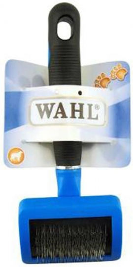 Wahl Professional Brush Small for Misc Hair Lengths for Coat Grooming Blue