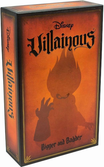 Επέκταση Παιχνιδιού Villainous Disney: Bigger and Badder για 2-3 Παίκτες 10+ Ετών (EN)