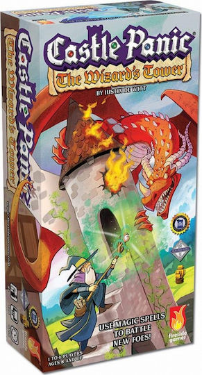 Spiel Erweiterung Castle Panic: The Wizard's Tower für 1-6 Spieler 12+ Jahre (EN) Fireside