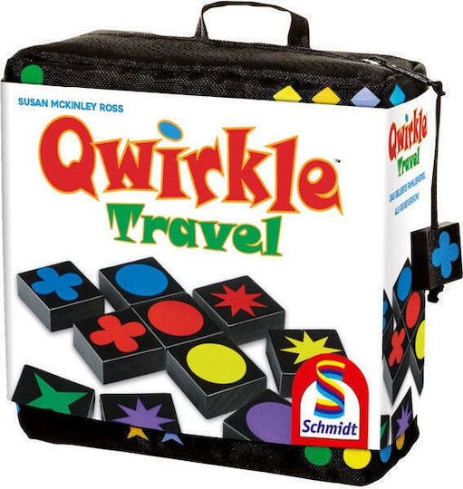 Επιτραπέζιο Παιχνίδι Qwirkle Travel για 2-4 Παίκτες 6+ Ετών (EN) Schmidt Spiele