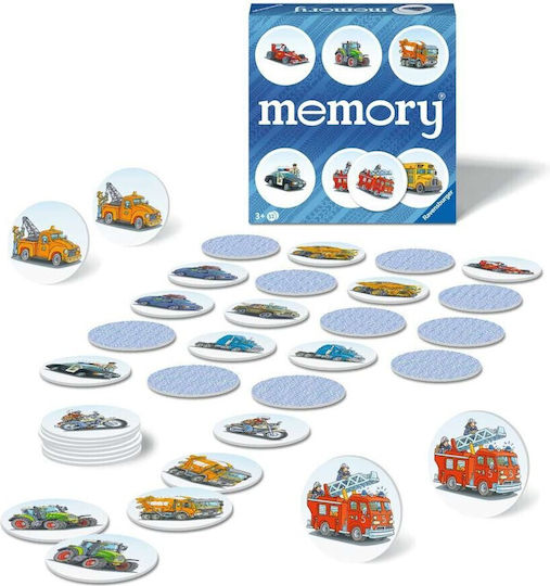 Επιτραπέζιο Παιχνίδι Vehicles Memory για 3+ Παίκτες 3+ Ετών (EN) Ravensburger