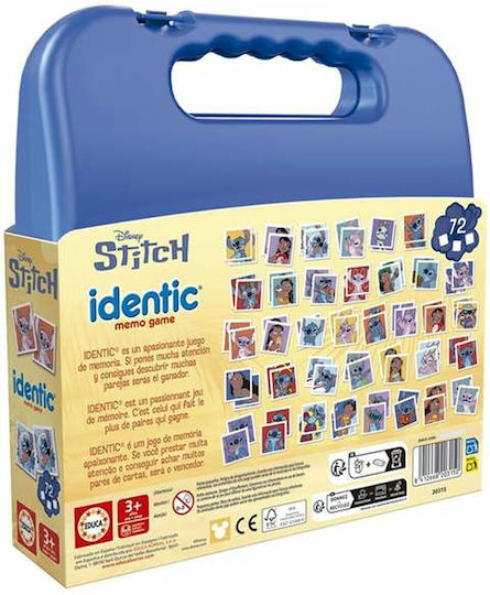 Επιτραπέζιο Παιχνίδι Stitch - Identic 3+ Ετών Educa
