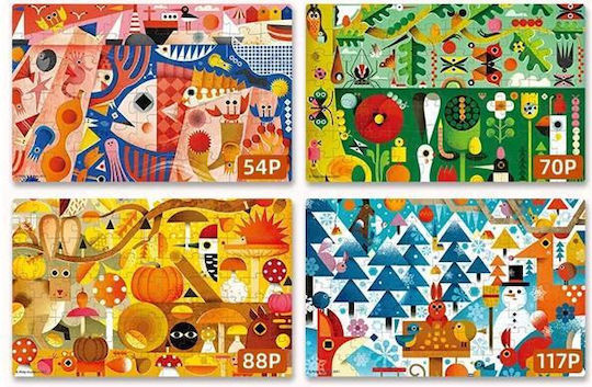 Kinderpuzzle 4 Jahreszeiten 117pcs Next