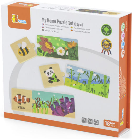 Wooden Kids Puzzle Viga Toys