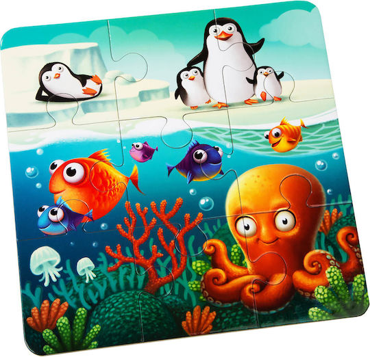 Puzzlika 3 Puzzles In 1 My Favorite Animals