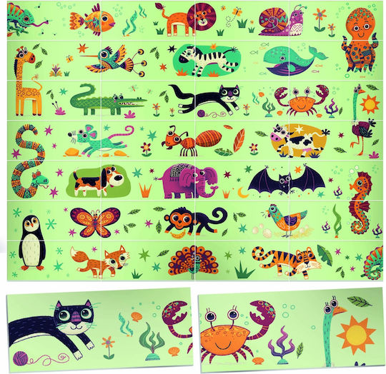 Domino Puzzle Animals