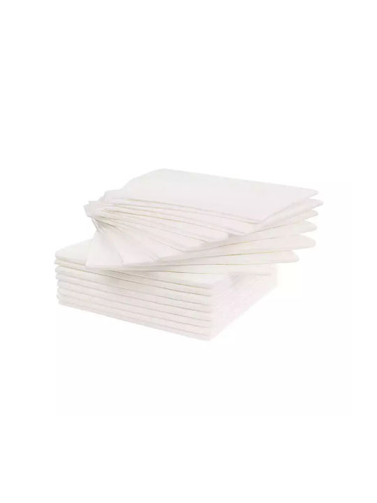 Akuku Waterproof Changing Pads White White 40x60cm. 15pcs