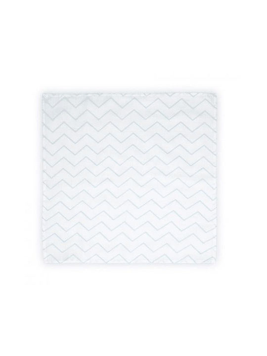 Lorelli Lines Musselin-Kuscheldecke Hellblau 80x80cm.