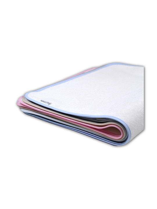 Ninetta Bebe Waterproof Changing Pad White Gray 35x56cm.