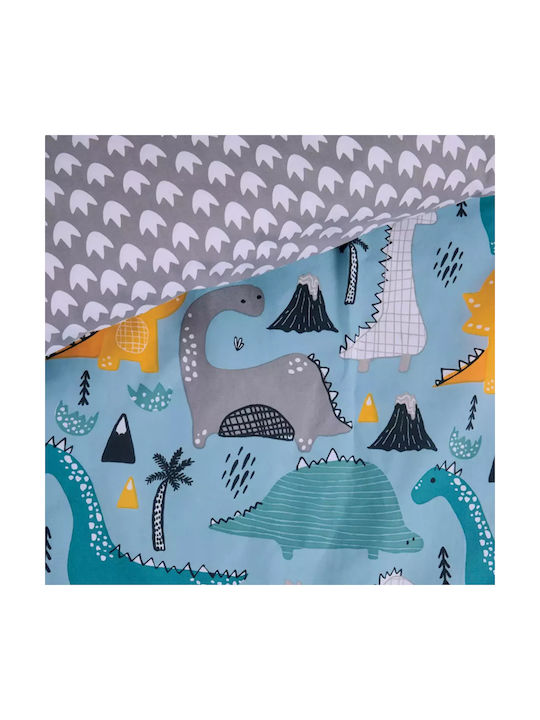 Das Home Sheet Set Single from Cotton & Polyester 4928 Blue, Grey 170x260cm 3pcs