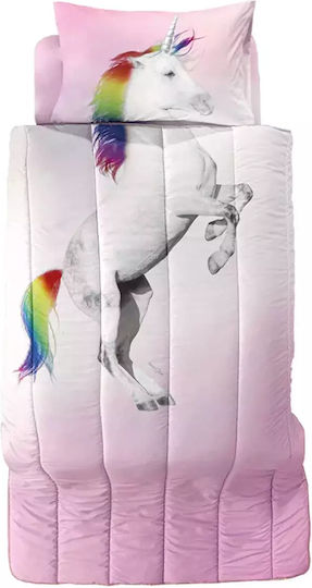 Saint Clair Bettwäsche-Set Einzel Baumwolle Ceros Flieder 170x250cm 2Stück