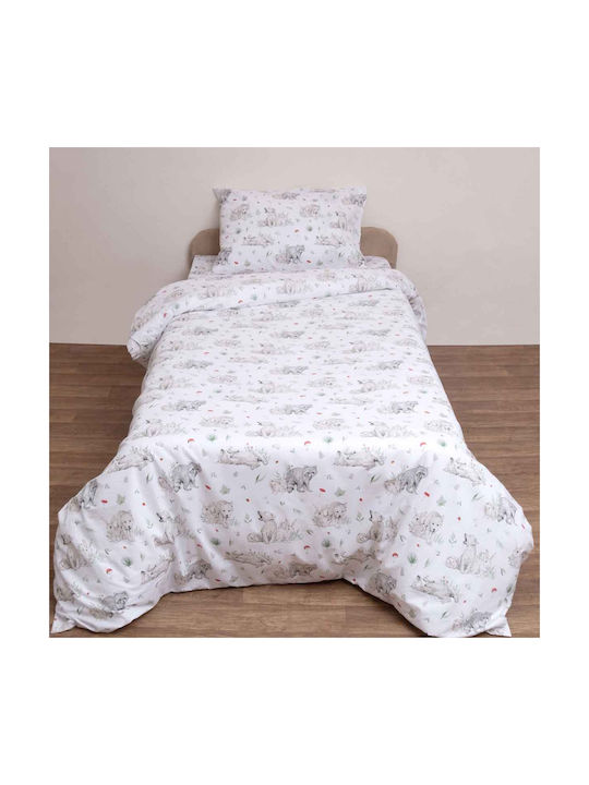 Viopros Σετ Μονά Λευκό 160x275cm Viopros Σετ Μονά Λευκό 160x275cm