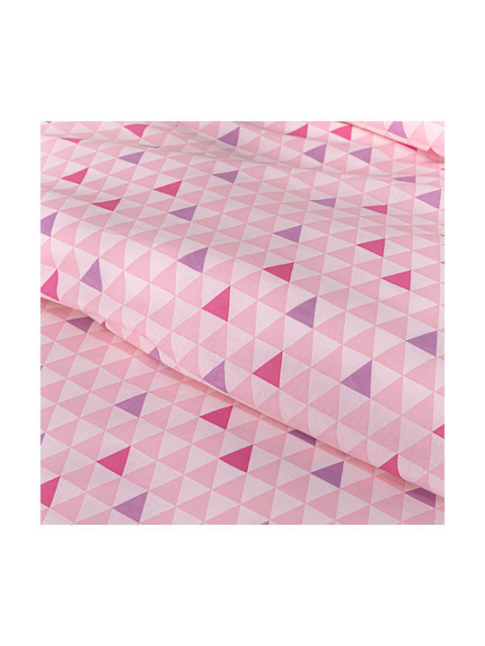 Guy Laroche Σετ Σεντόνια Μονά Βαμβακερά Two 2 Twenty Fuchsia 165x250cm 3τμχ