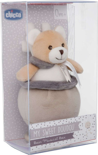 Chicco Pendant Toy for Cot with Music Teddy for 0++ Months