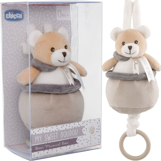 Chicco Pendant Toy for Cot with Music Teddy for 0++ Months