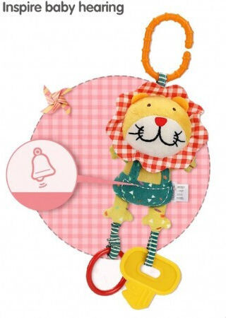 Lazarid Pendant Toy for Stroller with Teether for 0++ Months