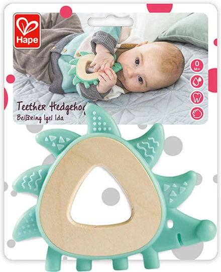 Hape Hedgehog Μασητικό Οδοντοφυΐας από Ξύλο για 0 m+