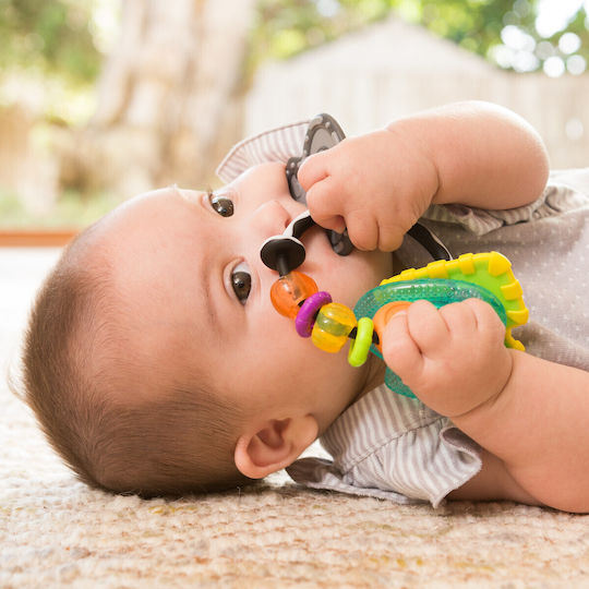 Infantino Teething Rattle for 0 m+ Slide & Chew