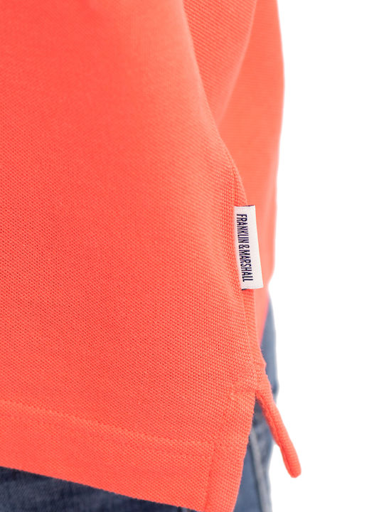 Polo Short Sleeve T-shirt Coral