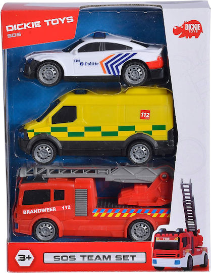Dickie Sos Team Auto Für 3+ Jahre