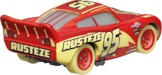 Disney Fulger McQueen Glow Racers Mașinuță 1:55