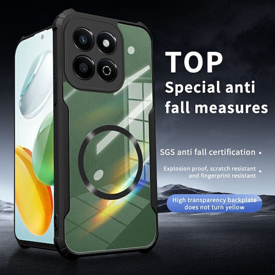 Mad Mask Hybrid Back Cover Silicon Negru (Honor 200 Smart)