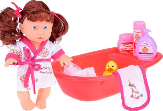 Baby Doll Interactive Set + Accessories Baby's Evening Routine Za5335