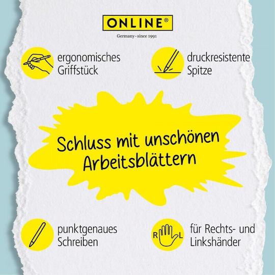 Online Füllfederhalter Medium mit Blauer Tintenfarbe