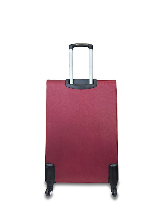 Large Suitcase Nylon Skiathos Red
