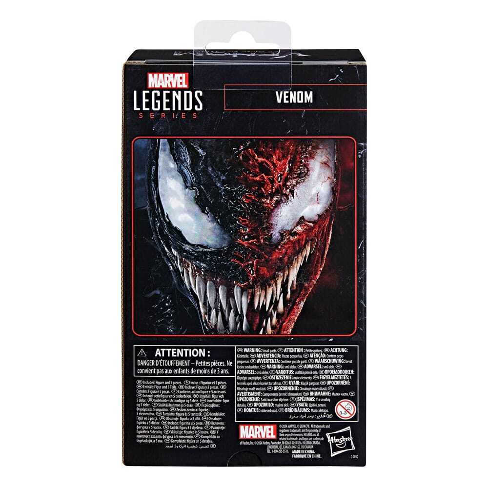 Crow MARVELLegend デアデビルブラックヴェノム Figura Venom Marvel Legends, Hasbro, 6