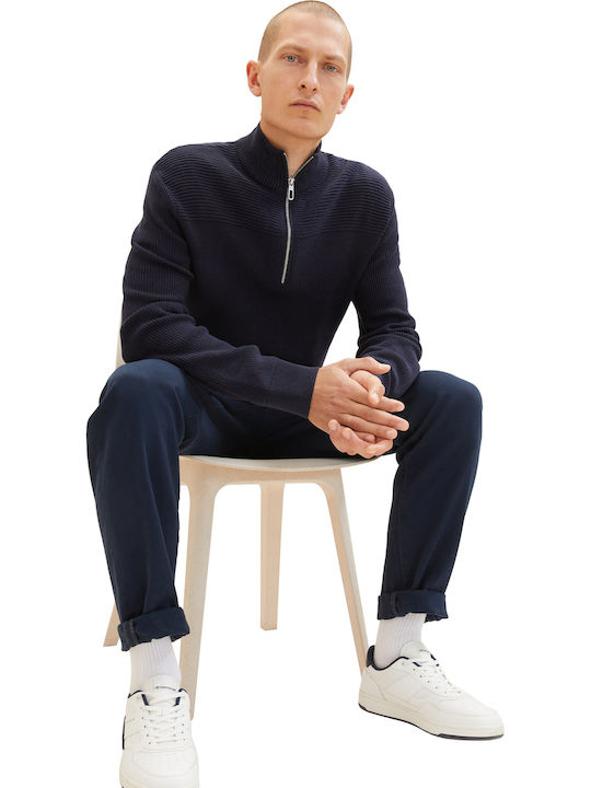 Long Sleeve Sweater Navy Blue