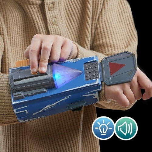 Action Figure Mandalorian Roleplay Star Wars with Light 22cm.
