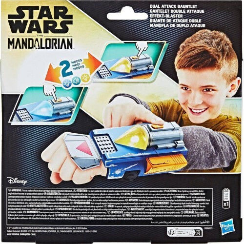 Action Figure Mandalorian Roleplay Star Wars with Light 22cm.