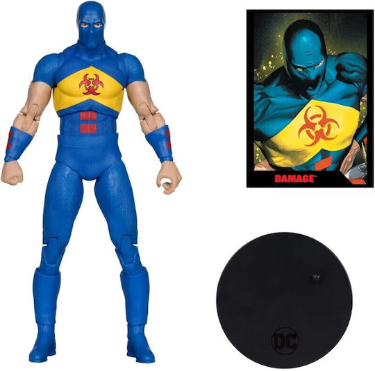 Action Figure Dc Direct: Damage (kingdom Come) By Todd Mcfarlane 18cm.